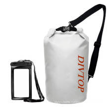 DIVTOP Waterproof Dry Bag for Boating Swimming Camping and Fishing with Adjustable and Detachable Shoulder Strap.